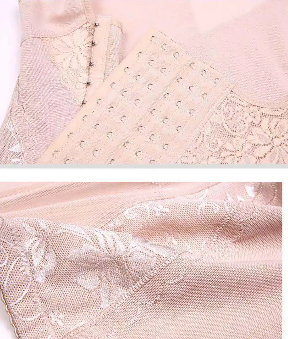 women underwear plus size 80kg breathableb body shaper waist cincher postpartum corset
