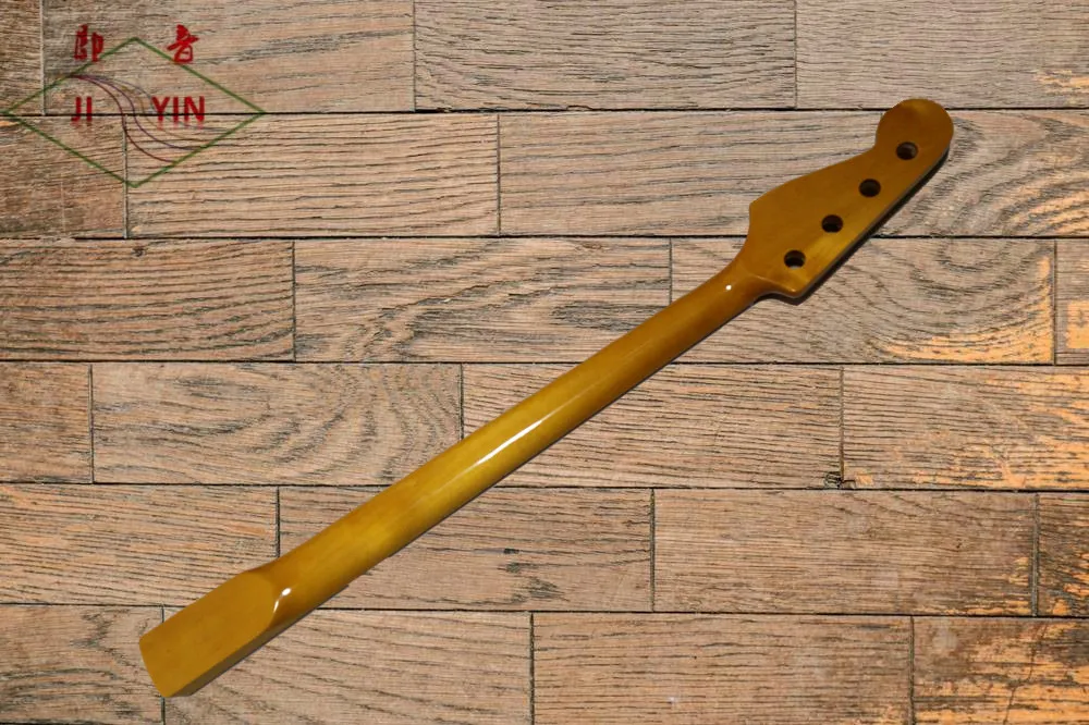1 шт. Canana Maple 21 лада шеи для Электрический джаз бас гитары шеи Запчасти Замена