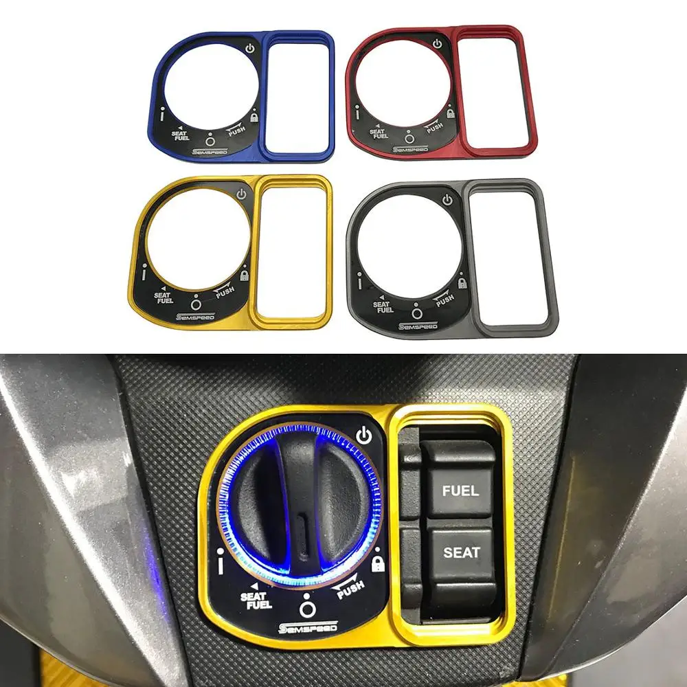 

SEMSPEED Motorcycle ADV 150 Newest Switch Electric Door Lock Cover Guard Protector For Honda adv ADV150 2019 2020 Accessories