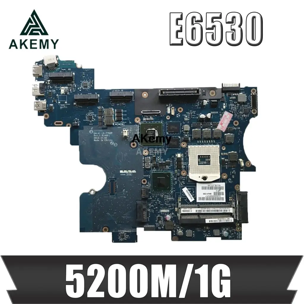 Для CN 0GMVN7 GMVN7 для For DELL Latitude E6530 материнская плата ноутбука DDR3 QALA1 LA 7762P REV: 1 0 (A00) 5200M/1G