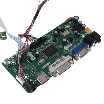 

Controller Board LCD HDMI DVI VGA Audio PC Module Driver DIY Kit 15.6" Display B156XW02 1366X768 1ch 6/8-bit 40 Pin Panel