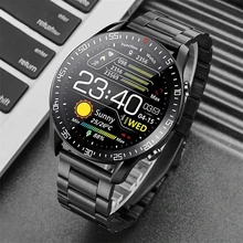

2021 New Smart watch Men Full touch Screen Sports Fitness watch IP68 waterproof Bluetooth Suitable For Android ios Smart Watch