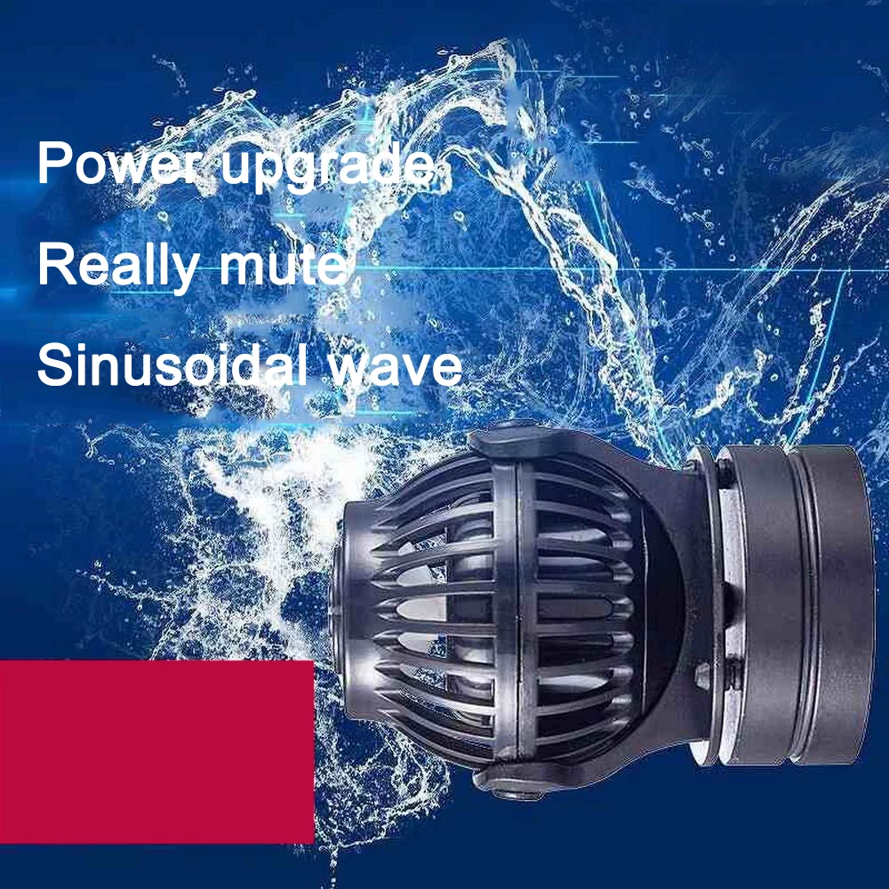 Погружной Аквариум Powerhead Fish Tank Wavemaker циркуляционный насос для пресной воды в соленой воде 360 градусов вращающийся головной насос
