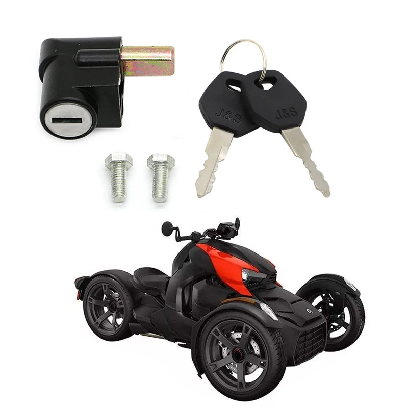 Missing Parking Brake Lock with 2 Keys For Can Am Ryker 600 2019 Can Am