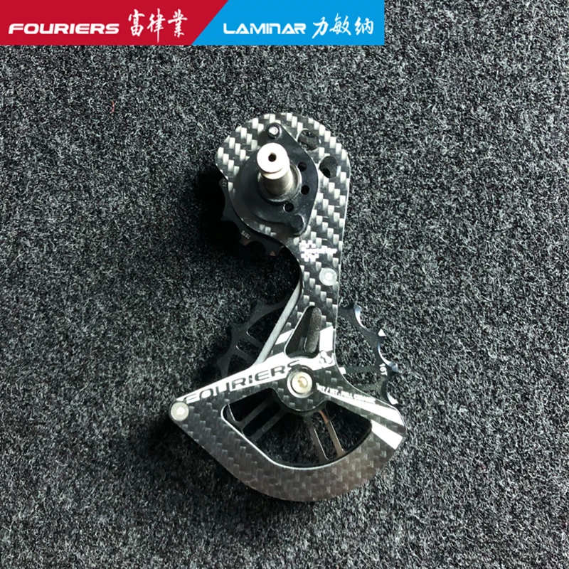 US $156.42 FOURIERS OSPW System For RDR8050SSGS  Rear Derailleur CTDX007HCA8050  Oversized Pulley Wheel Ceramic Bearing