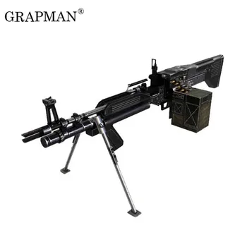 

3D Paper Model High Simulation Gun 1:1CF Through The Line Of Fire Online CSOL M60E4 Gun