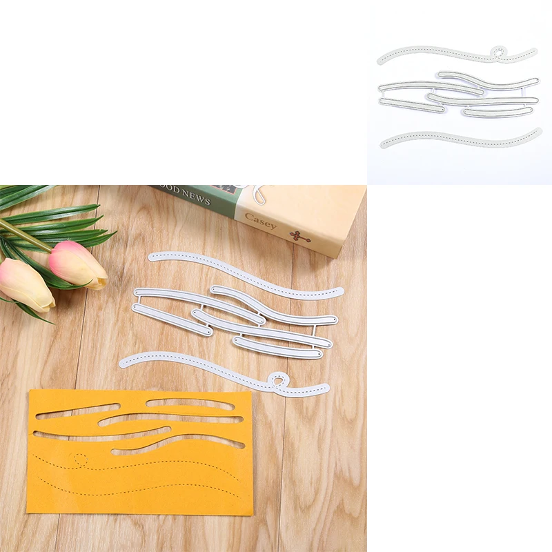 

metal cutting dies mold die cut curved edge diy Scrapbook paper craft knife mould blade punch stencils dies embossing dies