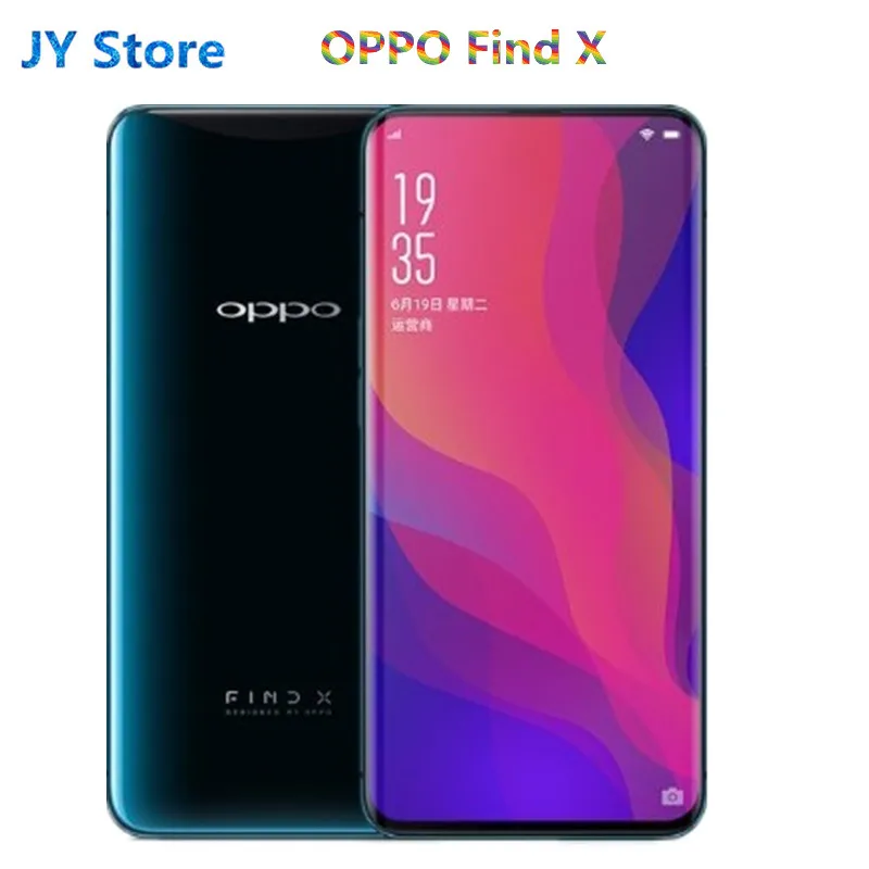 Оригинальный сотовый телефон OPPO Find X LTE Snapdragon 845 полный экран 6 42 дюйма IPS 256 8 ГБ ОЗУ