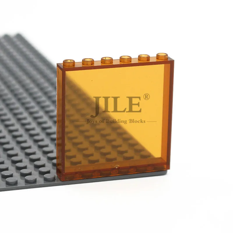 Панель MOC стеклянная для планшета 1x6x5 стена с окном уличного вида 59349 креативные
