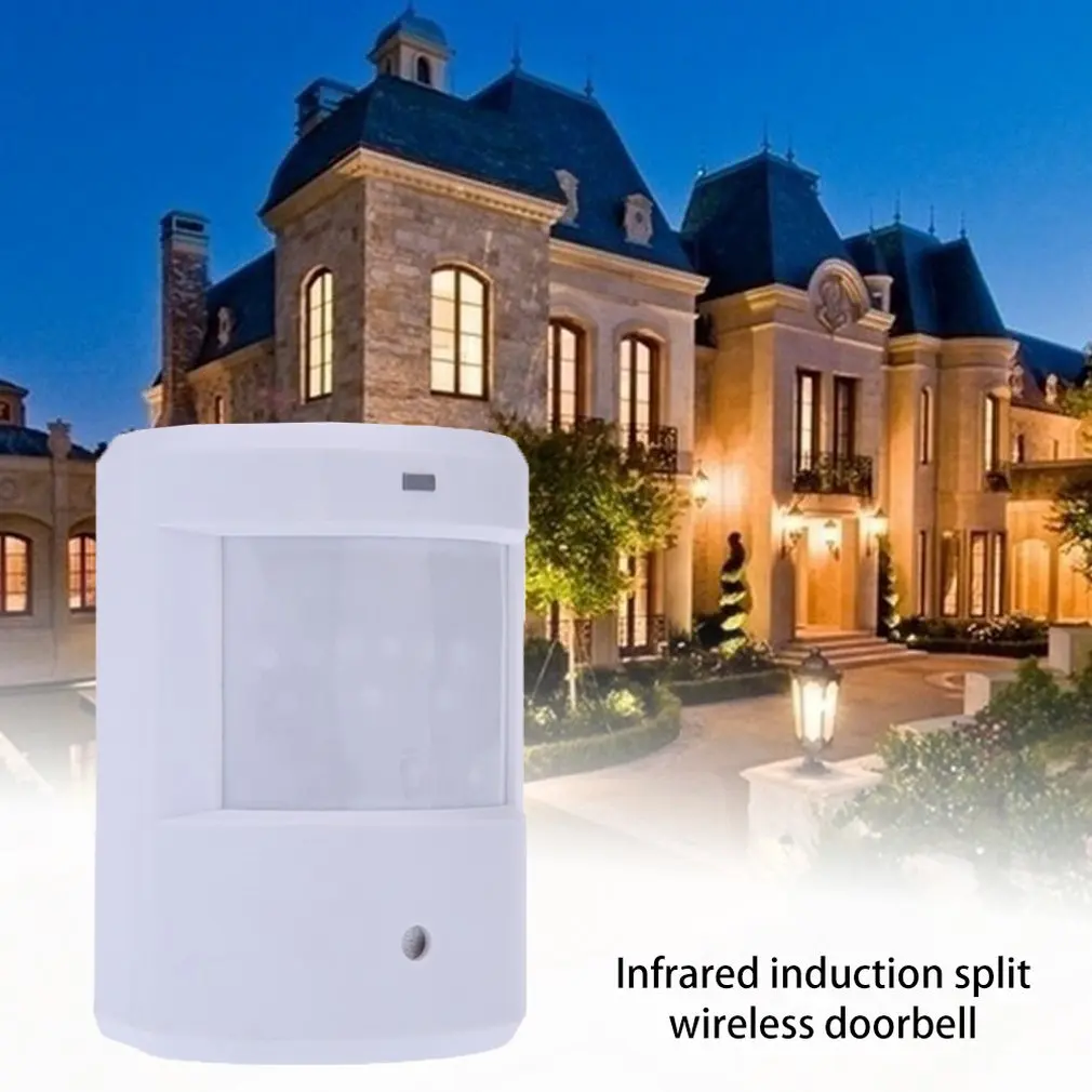 

Split Welcome Infrared Sensor Split Wireless Doorbell Intelligent Sensor Alarm Mall Store Wireless Doorbell