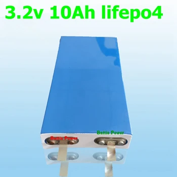 

3.2v 10ah lifepo4 battery 30A discharge 10000mah cell aluminium case for 12v 10ah battery DIY pack power tools E-bike