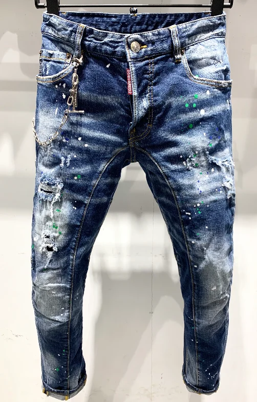 New WOMen Jeans Ripped for Men Skinny DSQ Jeans Pants Jeans Outerwear Pants A232 New WOMen Jeans Ripped for Men Skinny DSQ Jeans Pants Jeans Outerwear Pants A232