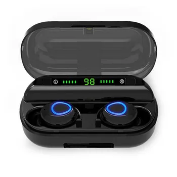 

Headphones Bluetooth 5.0 Wireless Earphones Sports Earphone Binaural Stereo Sound Earbuds Charging Box Power Bank