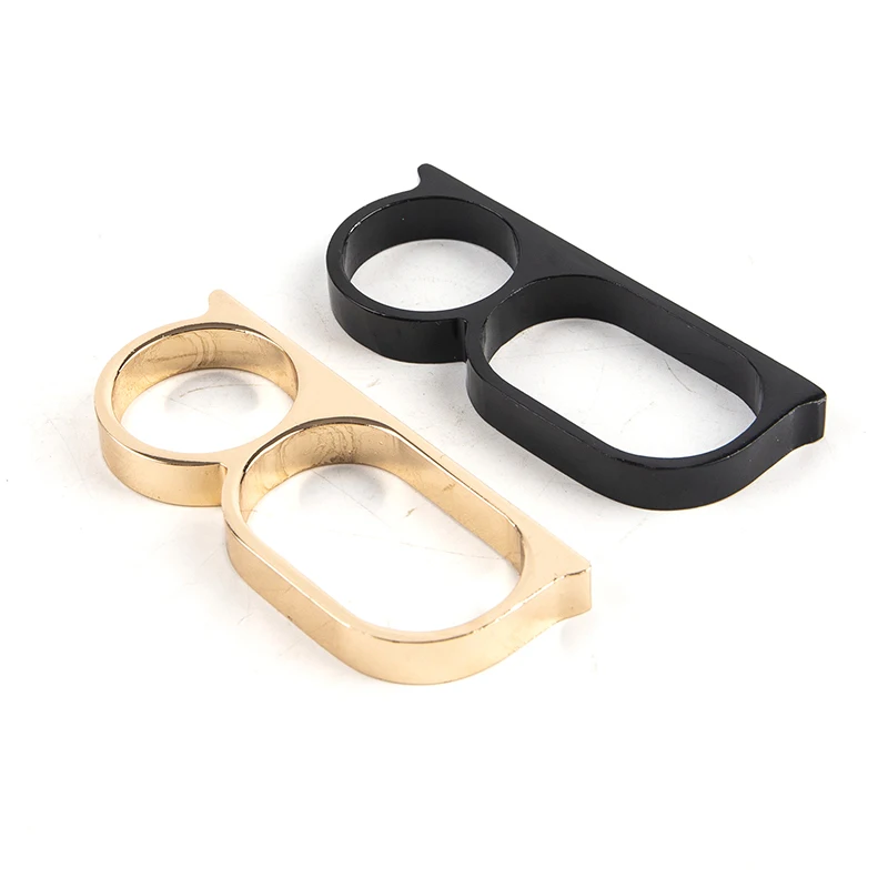 1PC Hip Hop Knuckle Ring Zinc Alloy Triple Finger Fighting Ring Mexican Biker Rebellious Ring Revolt Personality Punk Man Gift