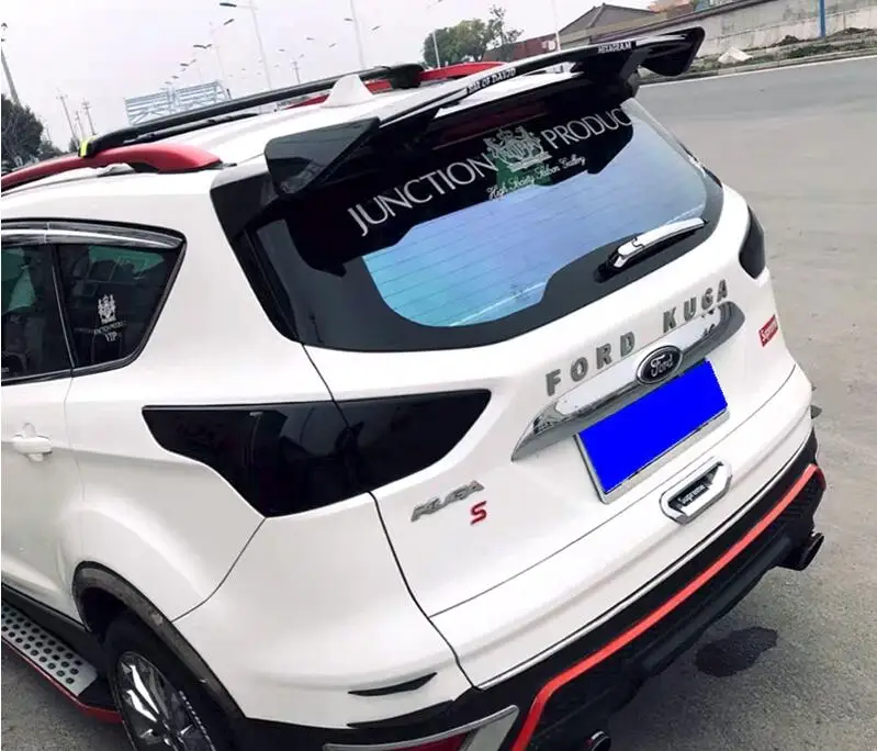 Для Ford Kuga ESCAPE Spoiler WX 2013- ESCAPE высокое качество абс материал заднее крыло автомобиля праймер цвет задний спойлер