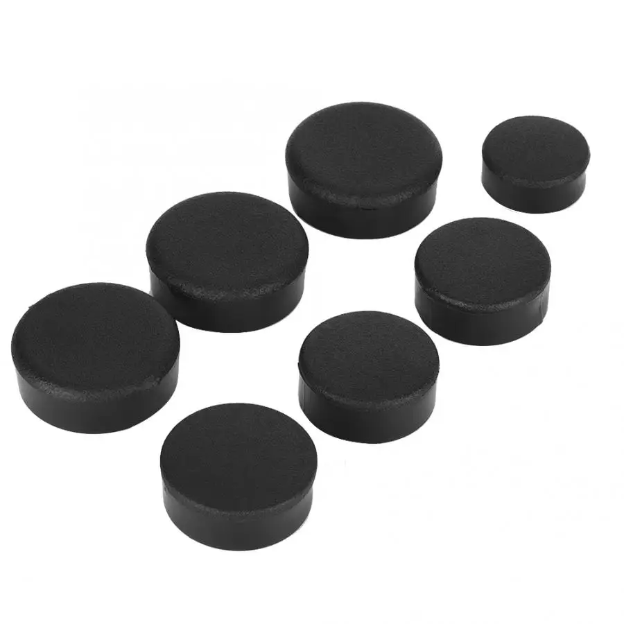 Rubbe 7Pcs Motorcycle Frame Hole Cover Cap Plug Kit Fit for Kawasaki Ninja ZX14/ZZR 1400 Ornamental | Автомобили и мотоциклы