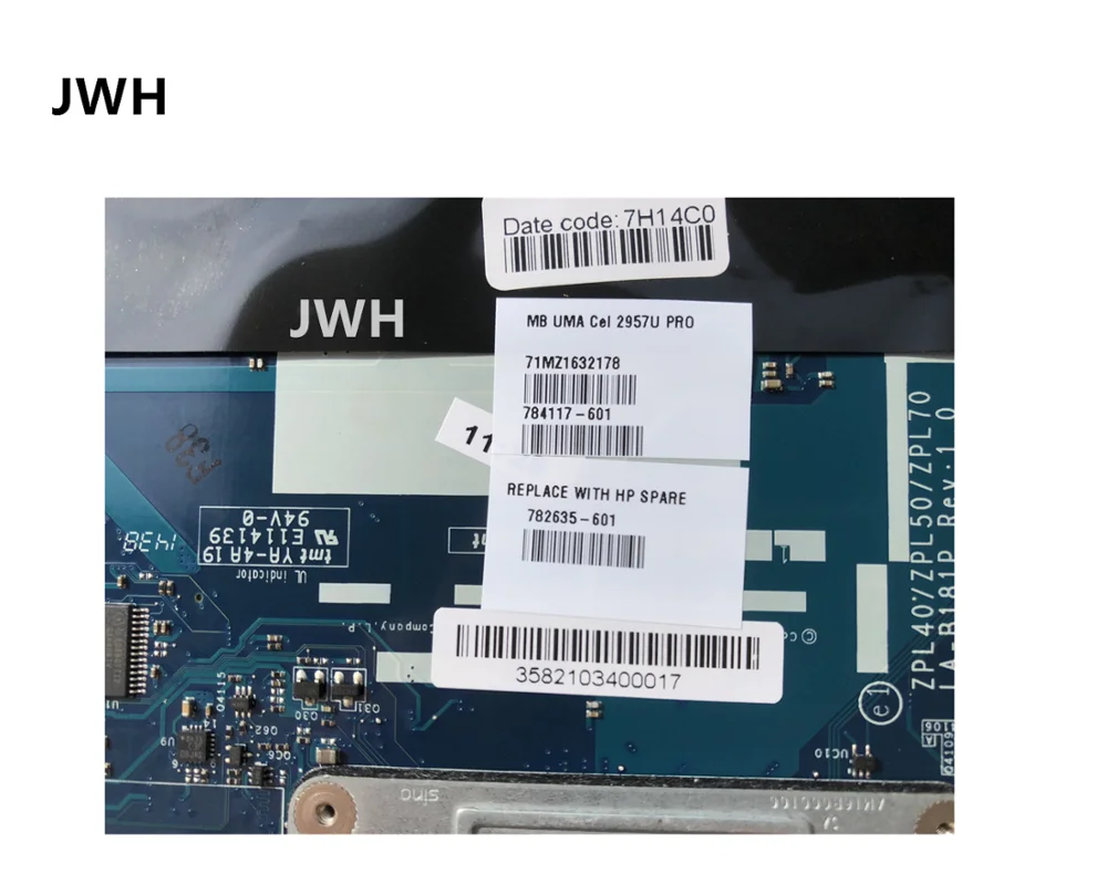 Для hp ProBook 450 G2 материнская плата 2957U LA-B181P 782635-001 782635-501 782635-601 тестирование работы