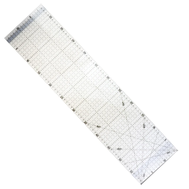 1 Pc 30*15 CM Patchwork Ruler Quilting Tools High Grade Acrylic Material Transparent Ruler Scale School Supplie 50*15CM/60*15CM 