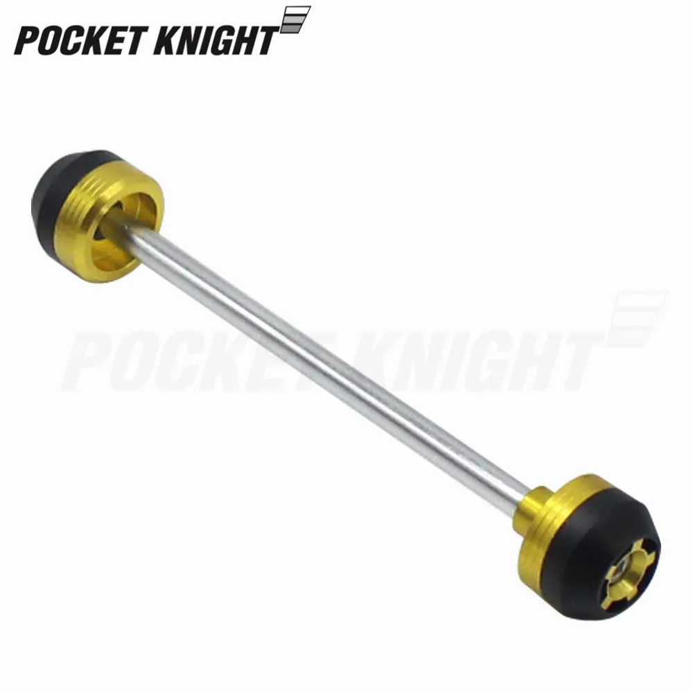 B-KIN 08-12 Gold Передняя ось вилка Краш слайдер для SUZUKI GSX1300R HAYABUSA 1999- GSX1300 B-KING защита колеса мотоцикла защита от падения - Цвет: B-KIN 08-12 Gold