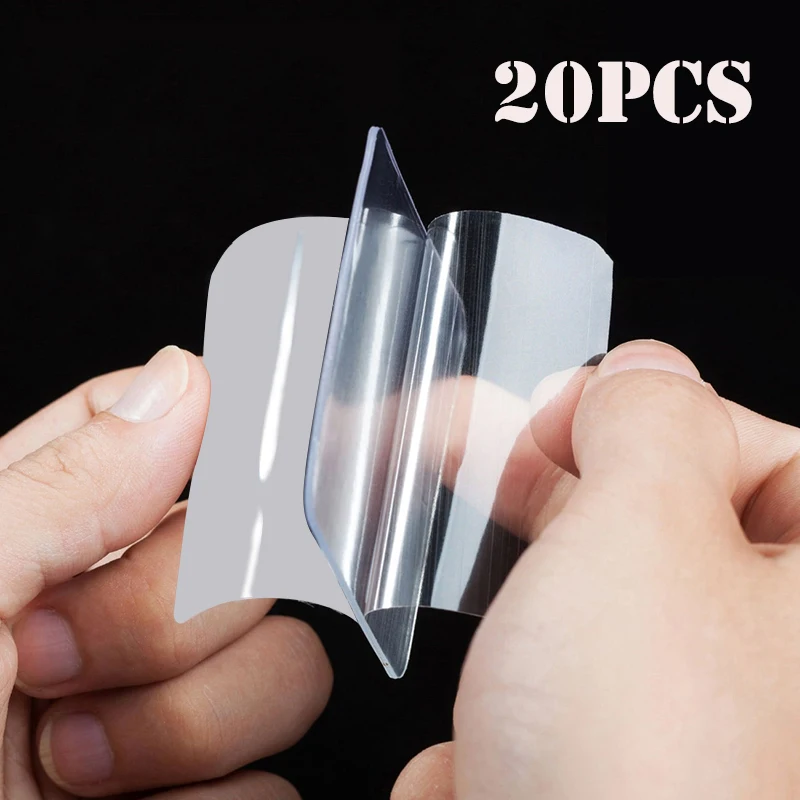 Transparent Nano Tape Washable and Reusable Double-sided Adhesive