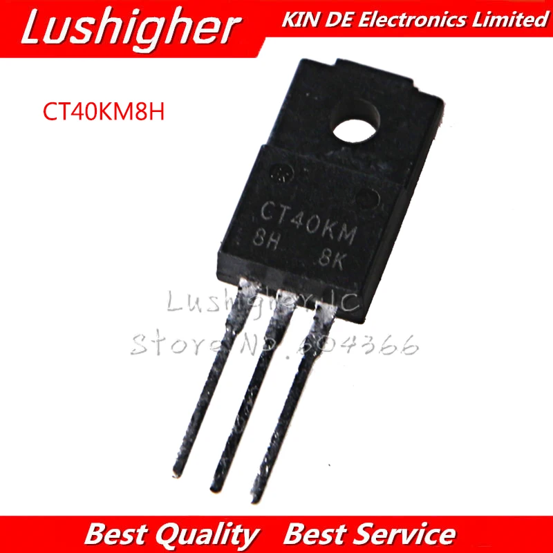 10 шт. CT40KM8H CT40KM CT40 TO220F CT40KM-8H TO-220F с изолированным затвором (IGBT) | Электронные