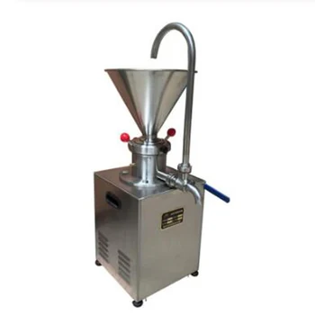 

Big Hopper Peanut Nut Butter Grinder Tomato Sauce Pressing Machine Cachew Nut Butter Maker Colloid Mill