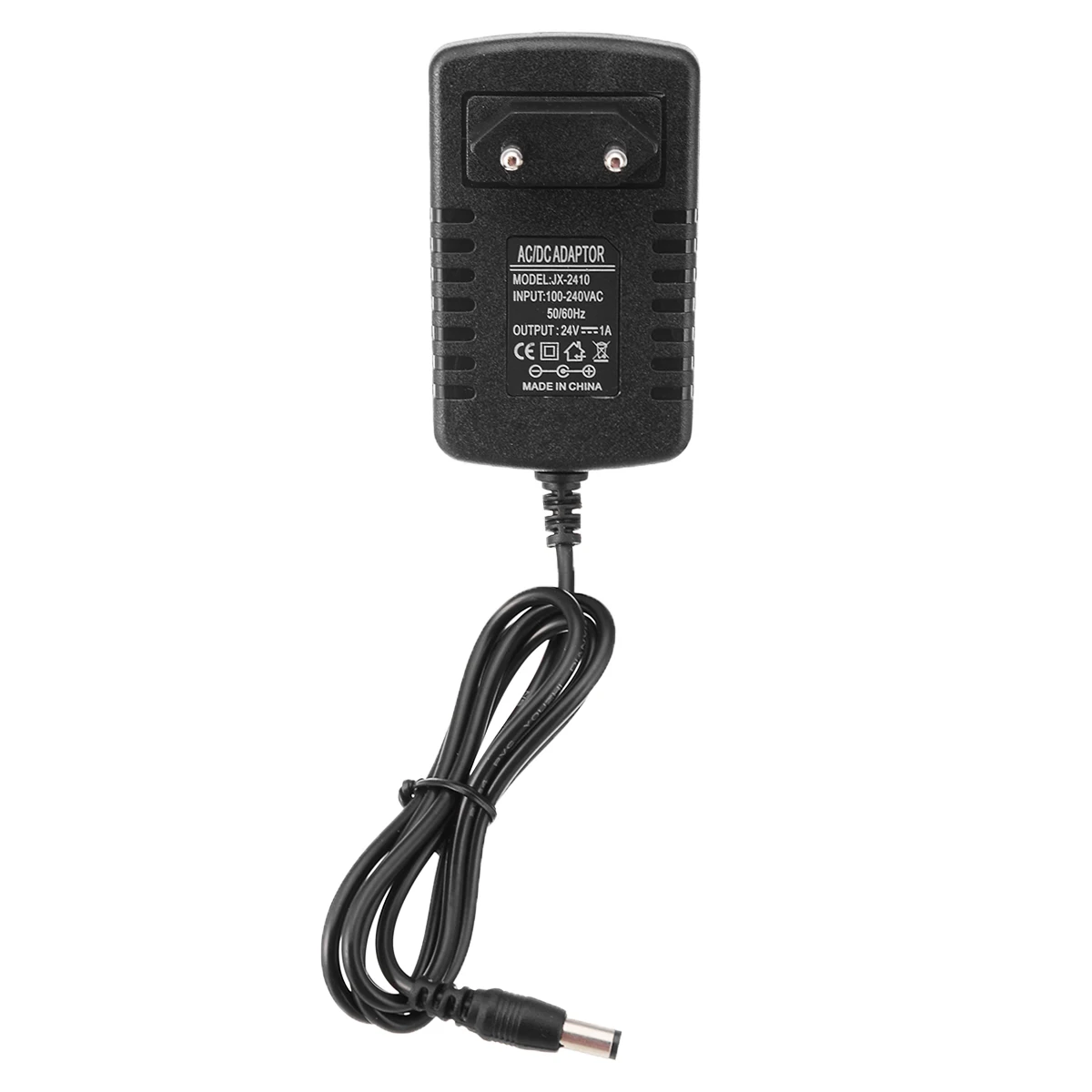 Адаптер для розеток европейского стандарта AC 100-240V DC/DC 24V 1A Питание адаптера