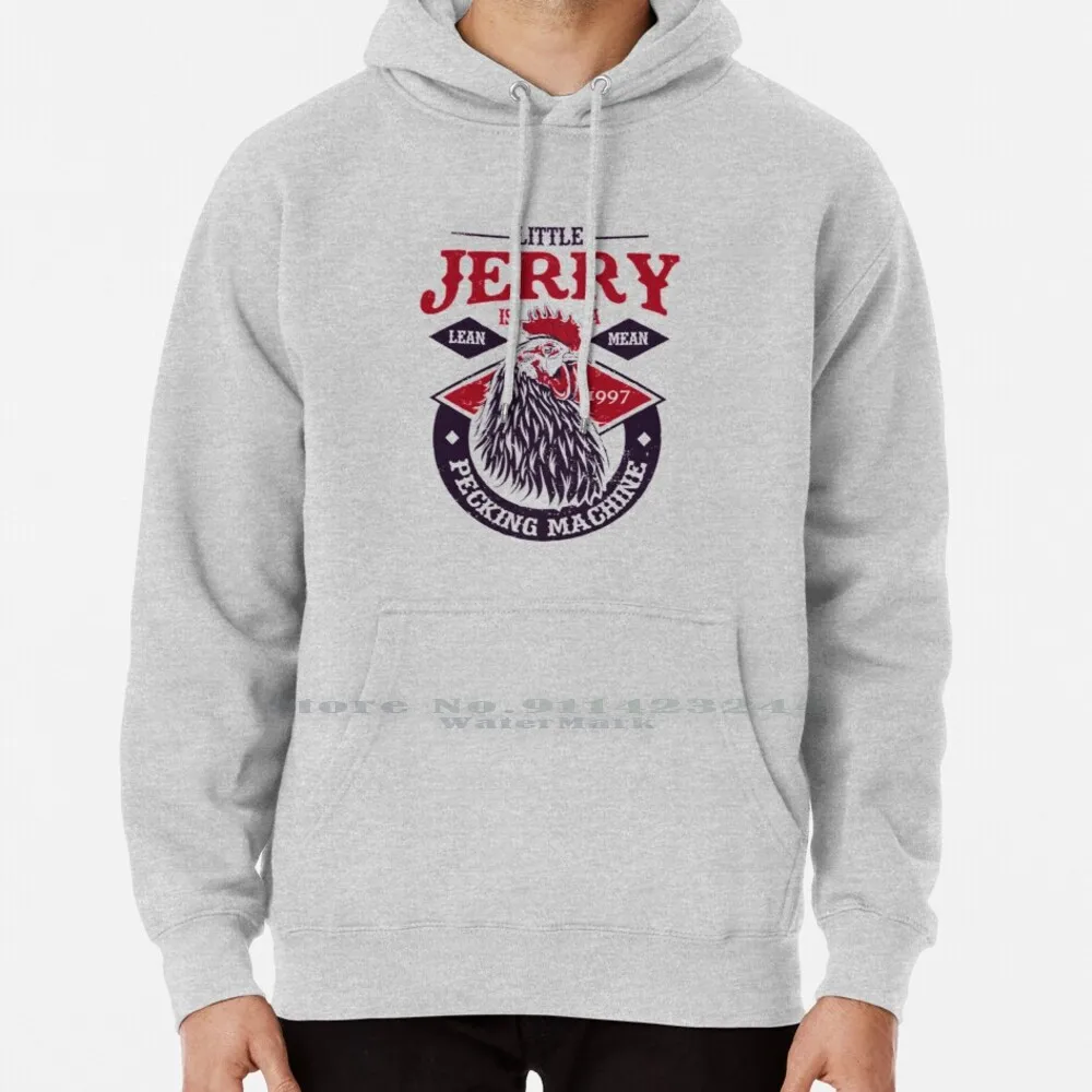 Little Jerry Di Seinfeld Felpa Con Cappuccio Maglione 6Xl Cotone Cockfighting Comedy Cosmo Kramer Fan Fighting Cock Jerry Seinfeld Lover