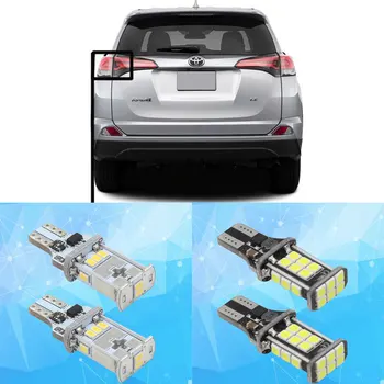 

6000K White Canbus No Error T15 912 W16W Car LED Bulbs For Toyota RAV4 RAV-4 2006 - 2016 2017 2018 LED Backup Reverse Light