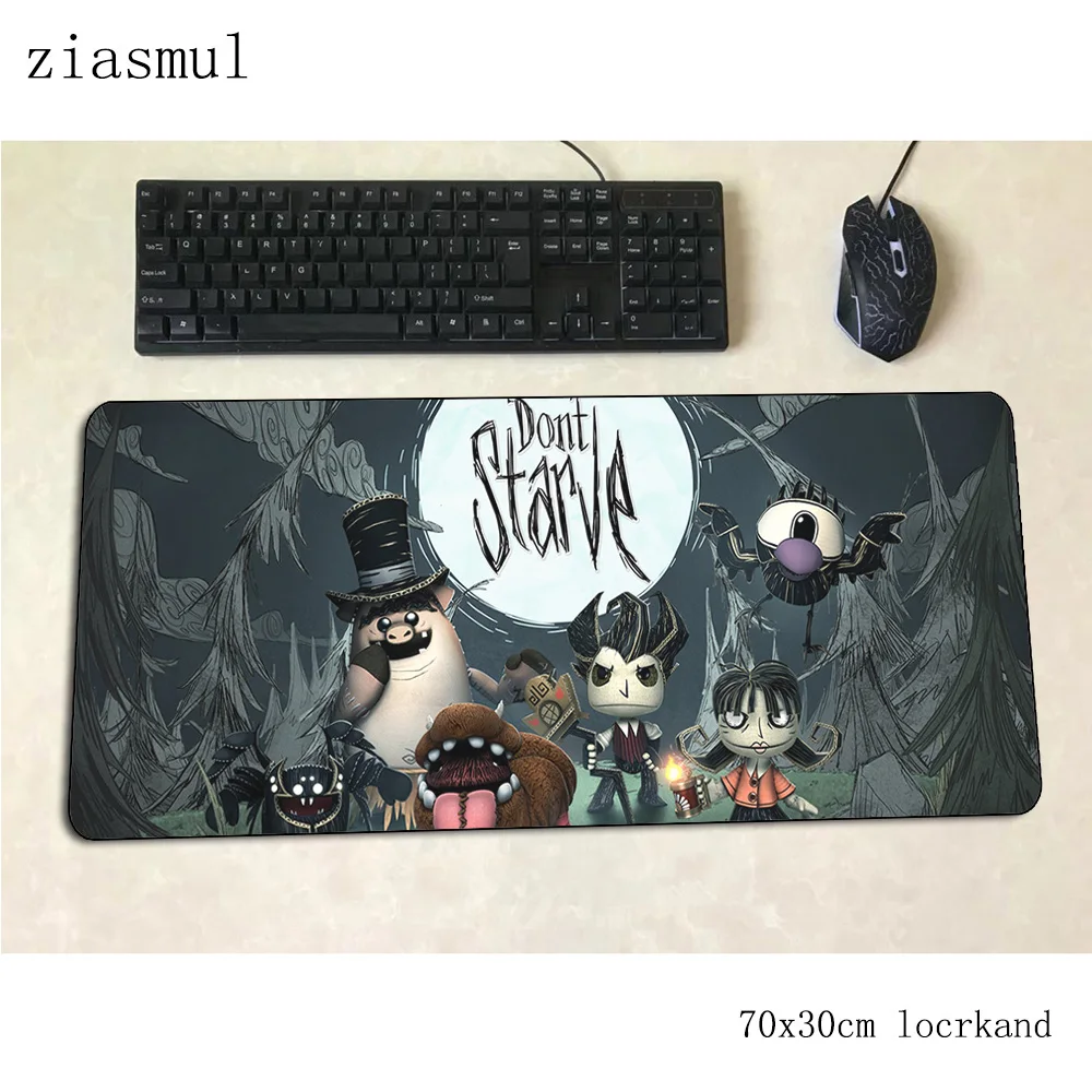 Dont starve коврик для мыши геймер большой 70x30 см игровой коврик для мыши pc notbook Настольный коврик милый padmouse игры Высокое качество геймер коврики геймпад