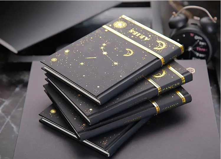 Zodiac Vintage Diary notebook paper 96 sheets Blank notebook notebook Creative Note book Office School Supplie notebooks Zodiac Vintage Diary notebook paper 96 sheets Blank notebook notebook Creative Note book Office School Supplie notebooks