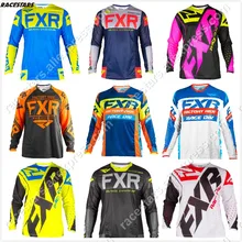 Новая FXR футболка для мотокросса, мотоциклетная куртка, футболка для езды на велосипеде, футболка с длинными рукавами для мотокросса, майка для мотокросса