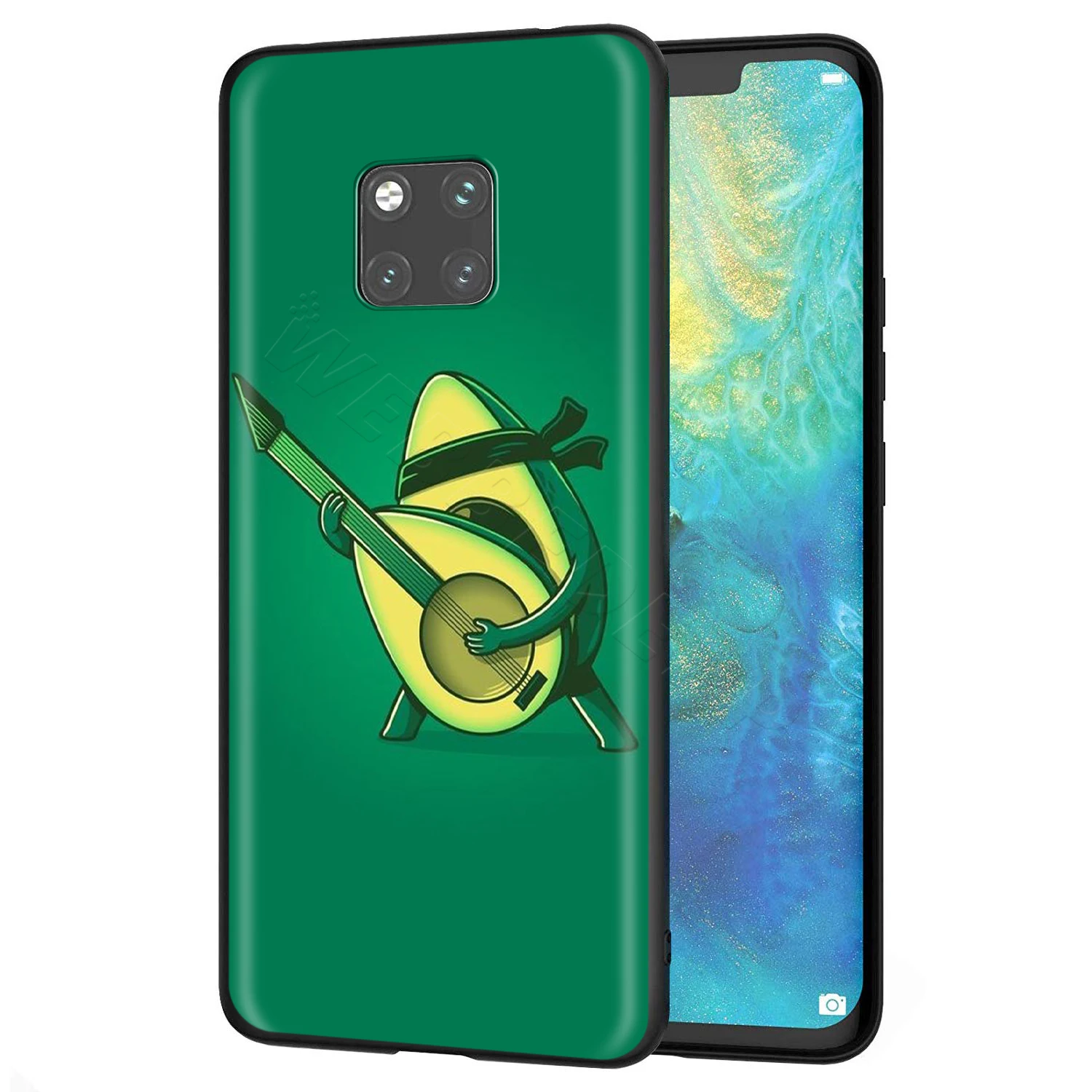 Webbedepp вкусные авокадо чехол для Huawei Честь 6A 7A 7C 7X 8 8X 8C 9 9X 10 20 Lite Pro Note вид|Бамперы| |