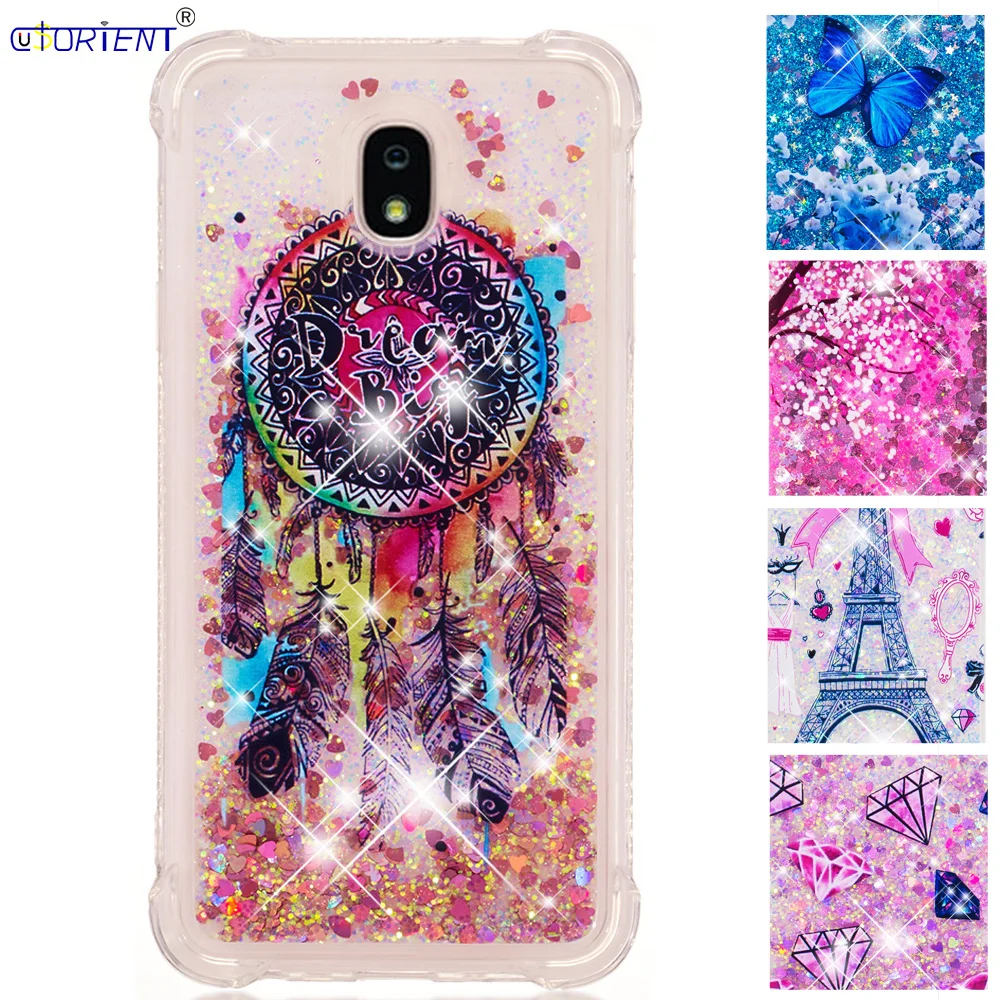 Чехол для Samsung Galaxy J7 Star Refine V 2018 Wide3 Bling Glitter Dynamic Liquid Quicksand|Бамперы| |