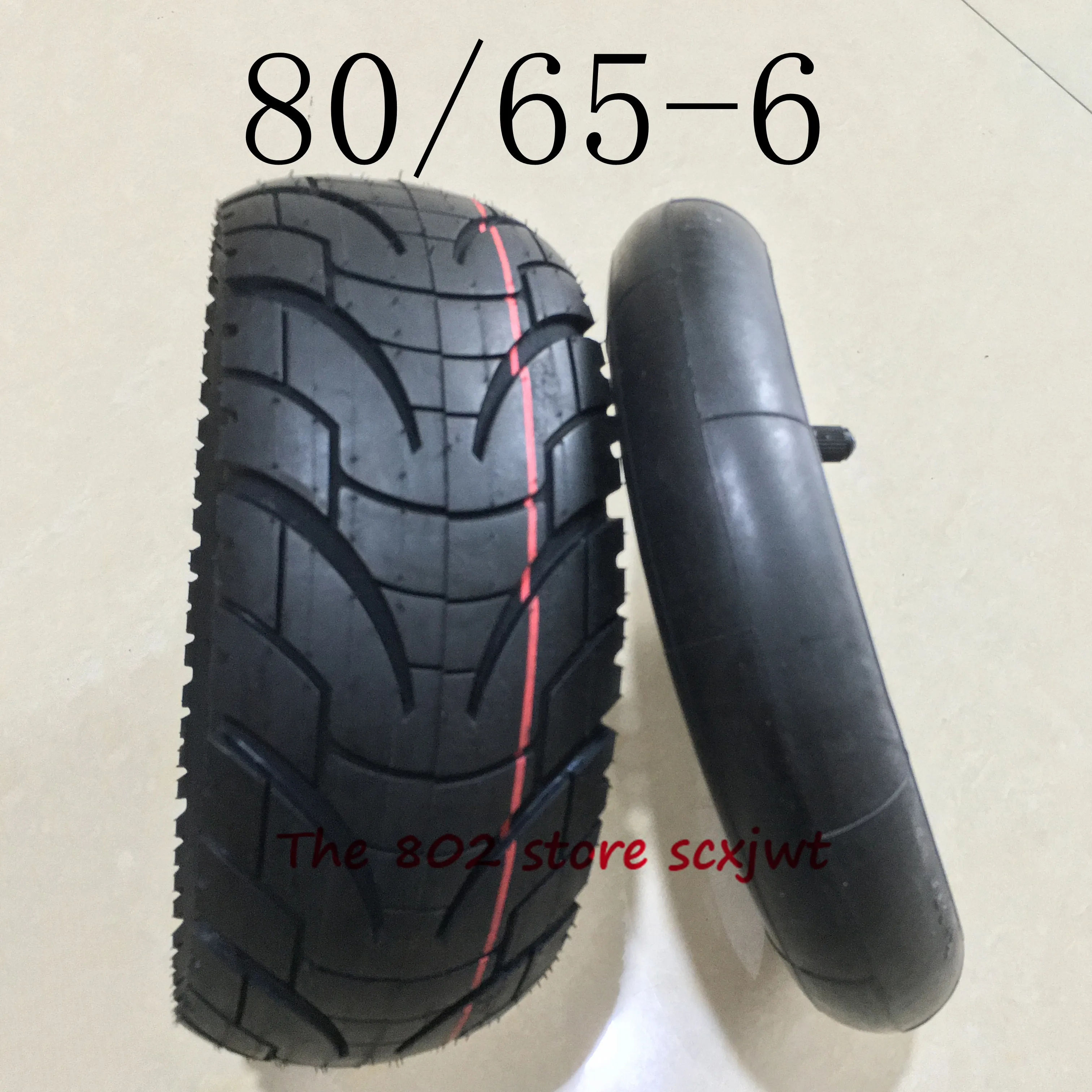Супер 80/65-6 внутренняя внешняя шина 10x3. 0-6 TyreElectric скутер надувные дорожные шины E-Bike - Цвет: inner and outer tyre