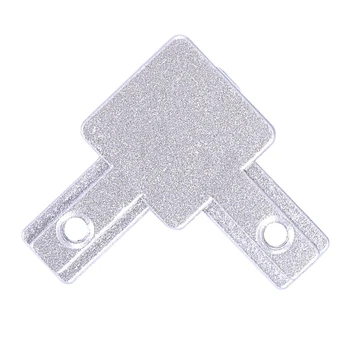 

New 3-Way End Corner Bracket Connector for T slot Aluminum Extrusion Profile 2020 series (Pack of 4, with screws)