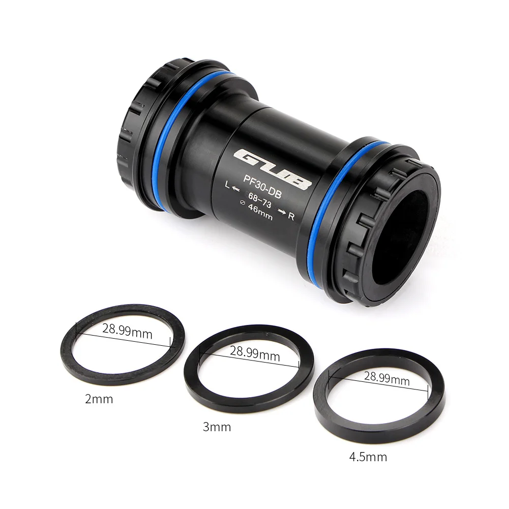 GUB велосипедные нижние кронштейны BB68MM PF30 Пресс Fit Нижний Кронштейн MTB дорожный велосипед средней оси с замками SRAM DUB Chainwheel