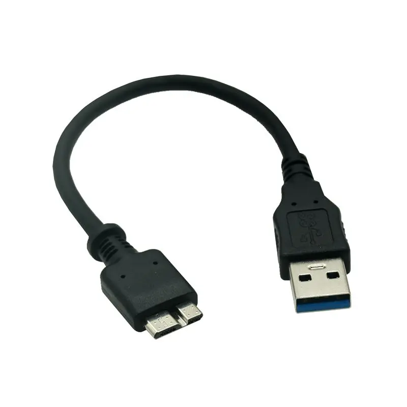 Micro B Usb 3.0 Kabel 5Gbps Externe Harde Schijf Disk Hdd Korte Kabel Voor Samsung S5 Note3 Toshiba Wd seagate Hdd Data Draad Kabel