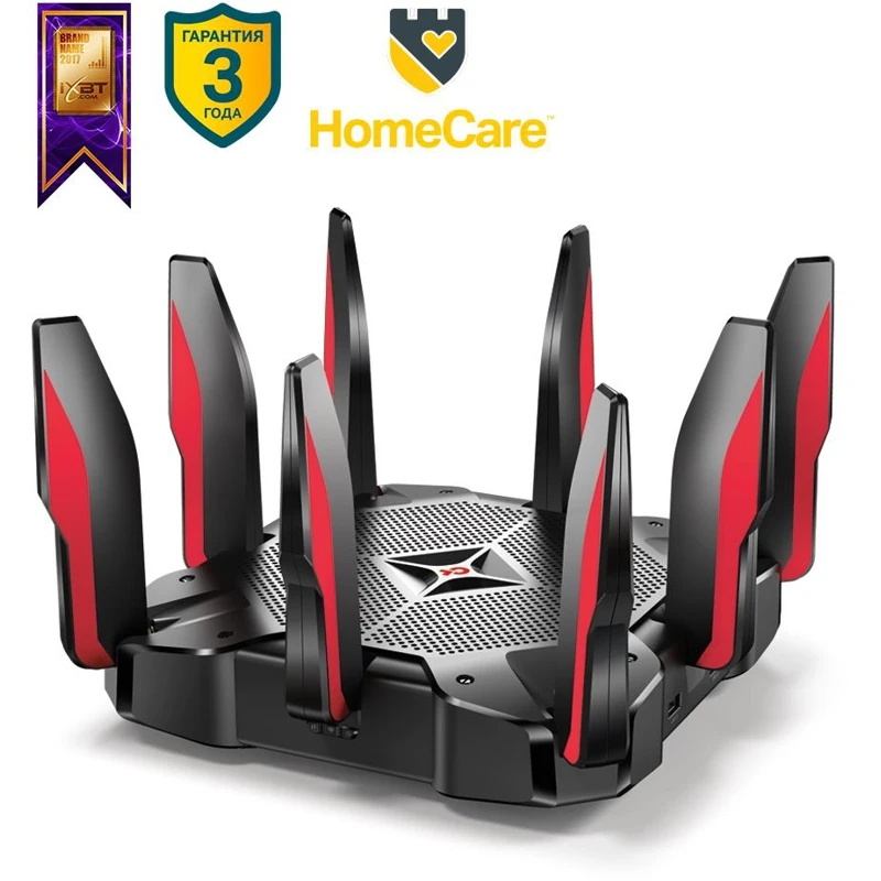 Роутер беспроводной TP-Link Archer C5400X AC5400 10/100/1000BASE-TX черный