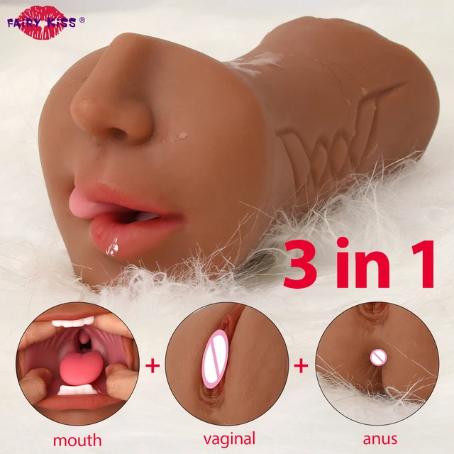 Sex Toys For Men Artificial Vagina Masturbation Blow Job Pocket Pussy Realistic Vagina Simulator Mouth Deep