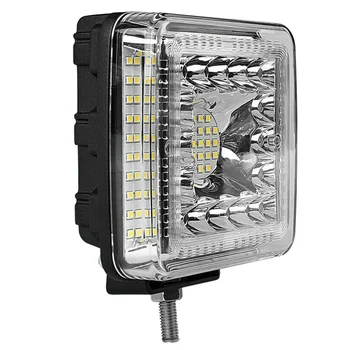 

1Pc Waterproof 200W Tractor SUV Headlight LED Light Light Headlamp