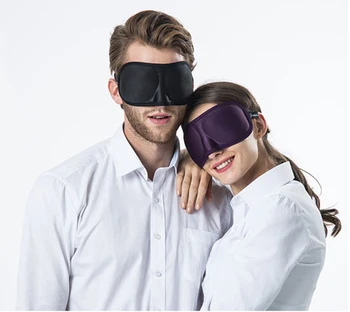 

Mask For Sleep Portable 3D Cover Sleeping Eyeshade Soft Adjustable Breathable Bandage Night Travel Women Gifts Eyepatch Masque