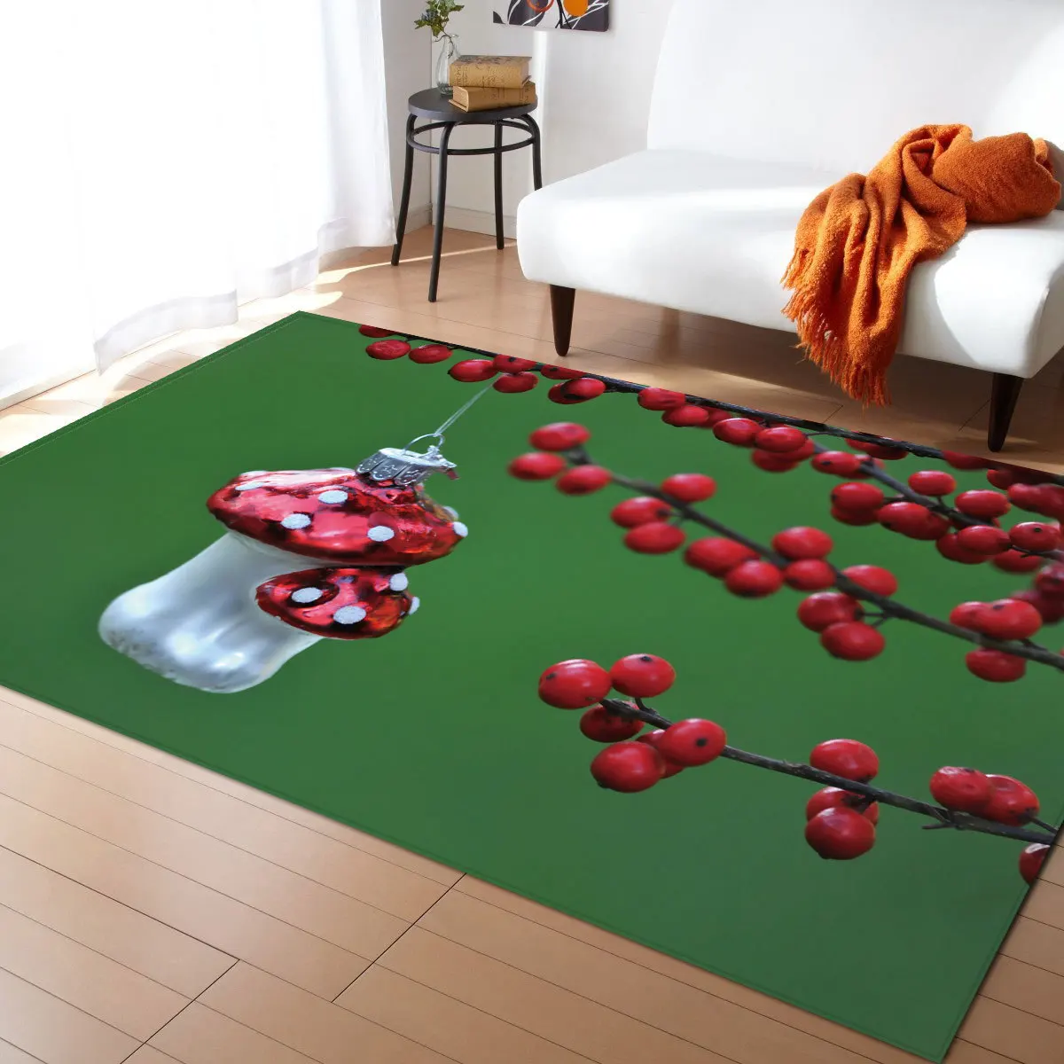 3D Christmas Decorations Carpets Merry Christmas Area Rug New year Welcome Doormats Indoor Home new Year decoration Large Carpet - Цвет: SD398