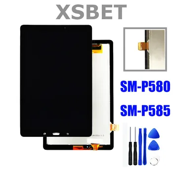 

10.1" LCD For Samsung Galaxy Tab A SM-P580 P585 LCD Display Touch Screen Digitizer 1920*1200 +tools