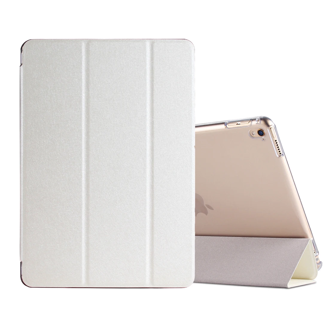 Для iPad Pro 11 Упрощенчество серии Wake Up Складная подставка кожаный чехол Smart Cover Protector для iPad Pro 11 чехол - Цвет: WH