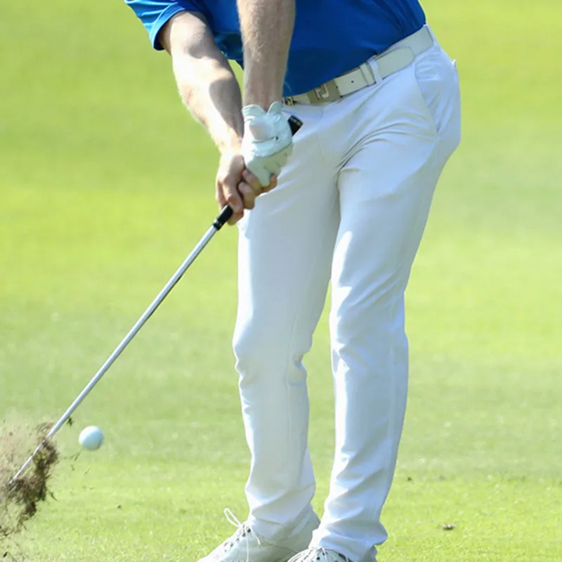 Высококачественная Мужская одежда для гольфа, длинные штаны, дышащие летние быстросохнущие штаны с эластичной резинкой на талии, тонкие мягкие M88