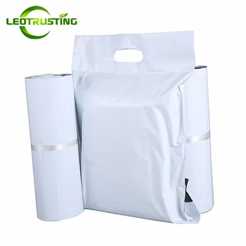 

Leotrusting White/Purple Tote Bags Express Courier Bags Self-Sealing Adhesive Thick Plastic Poly Envelope Gifts Mailing Bags