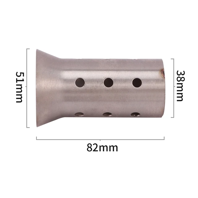 50.8mm 60mm Motorcycle Yoshimura Exhaust Silencer Muffler Escape Moto Metal Catalyst DB Killer For Suzuki Honda Yamaha Dit Bike Type-C 51mm