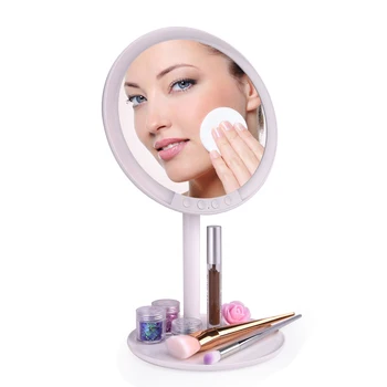 

LED Makeup Mirror with 7x Magnifying Makeup Vanity Mirror 3 Brightiness Adjustable 180 Degree Rotation Cosmetic Mirrors
