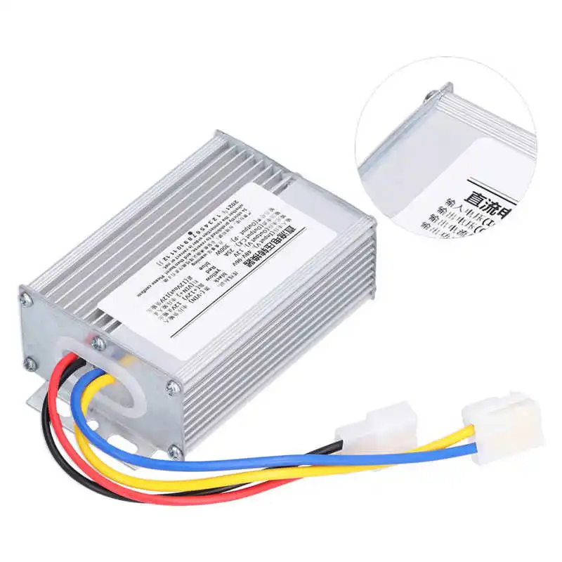 Voltage Regulator 300W 25A DC 48-96V To 12V Waterproof Efficient Output Power Supply Transformer